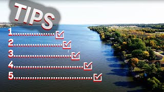 Few Fall Walleye Lake Traverse Tips