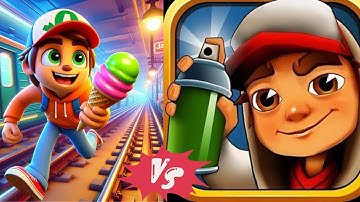 Stacky Ice Cream Run Vs Subway Surfer android Gameplay Walkthrougb all levels 