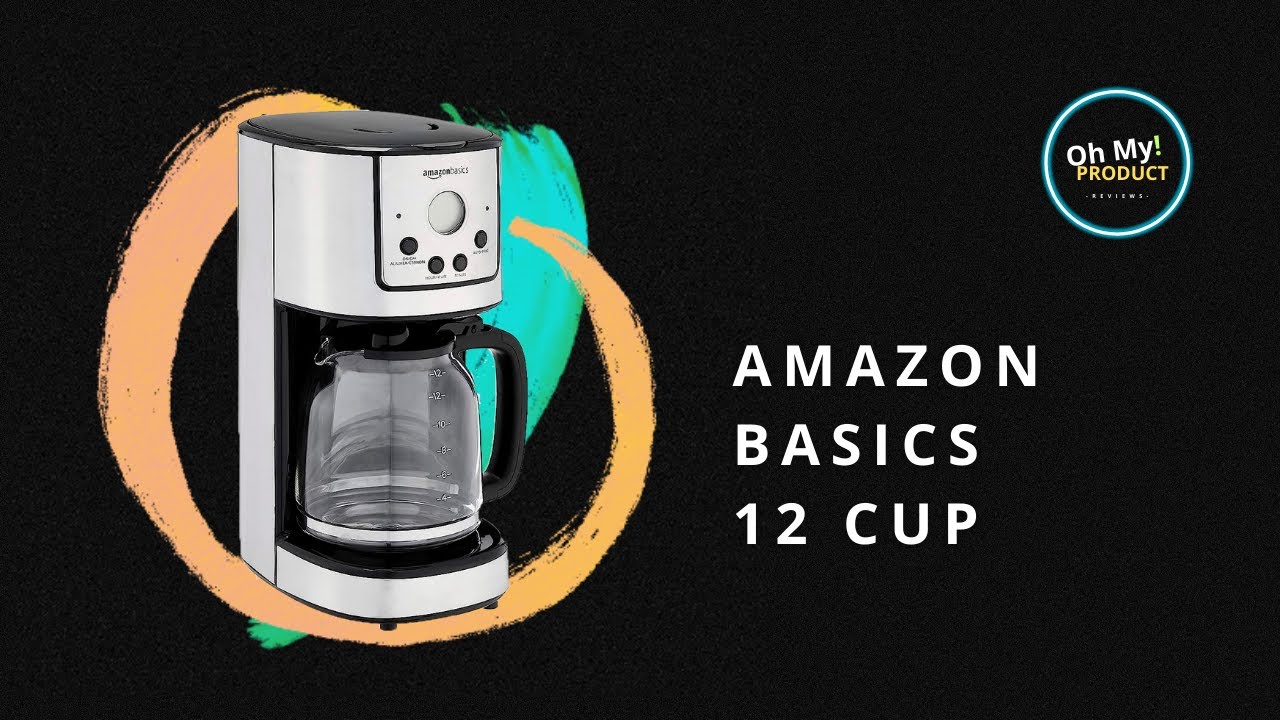 Meet The Amazon Basics 12 Cup Coffee Maker YouTube