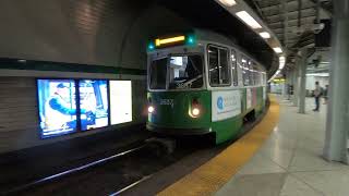 MBTA green line Kinki Sharyo Type 7