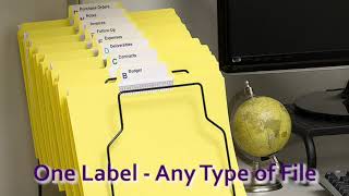 Smead Viewables Premium 3D hanging Folder Tabs and Labels