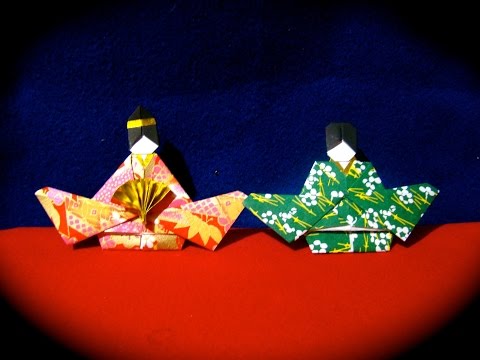 Origami Maniacs 247: Hinamatsuri Dolls