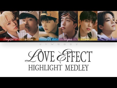 온앤오프 (ONF) - LOVE EFFECT [HIGHLIGHT MEDLEY] (Color coded lyrics)