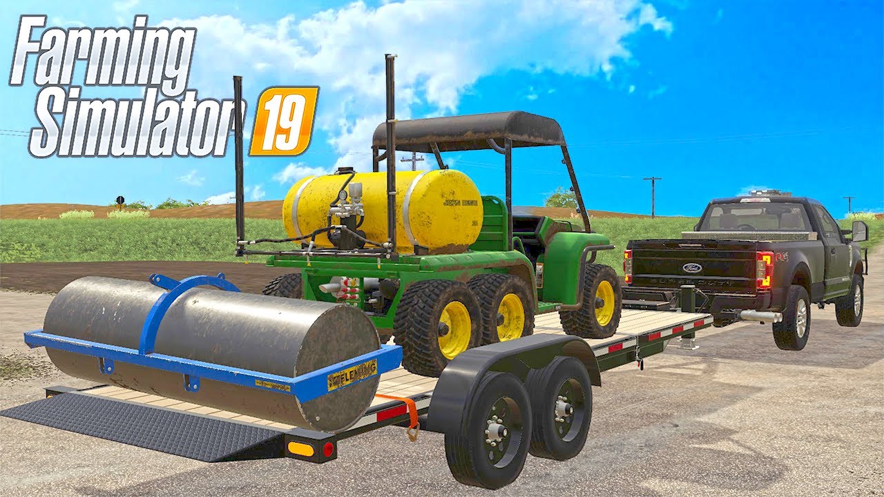 Seeding Grass in a New Subdivision! (Lawn Care)