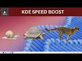 KDE Speed Boost - Substance Over Style