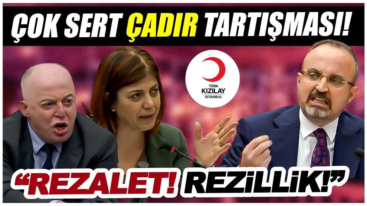 Musa Piroğlu Kızılay'a ateş püskürdü! AKP ile HDP arasında çadır tartışması çıktı!