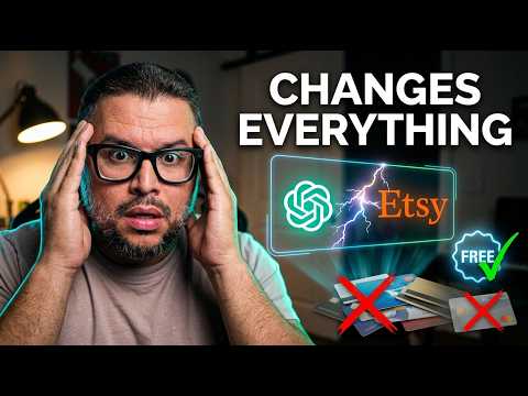 ChatGPT's New Etsy App Changes EVERYTHING for POD Sellers Free Research Tool