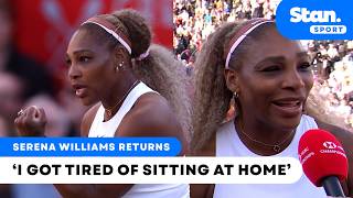 Queen of tennis Serena Williams on her long-awaited return 👸🎾