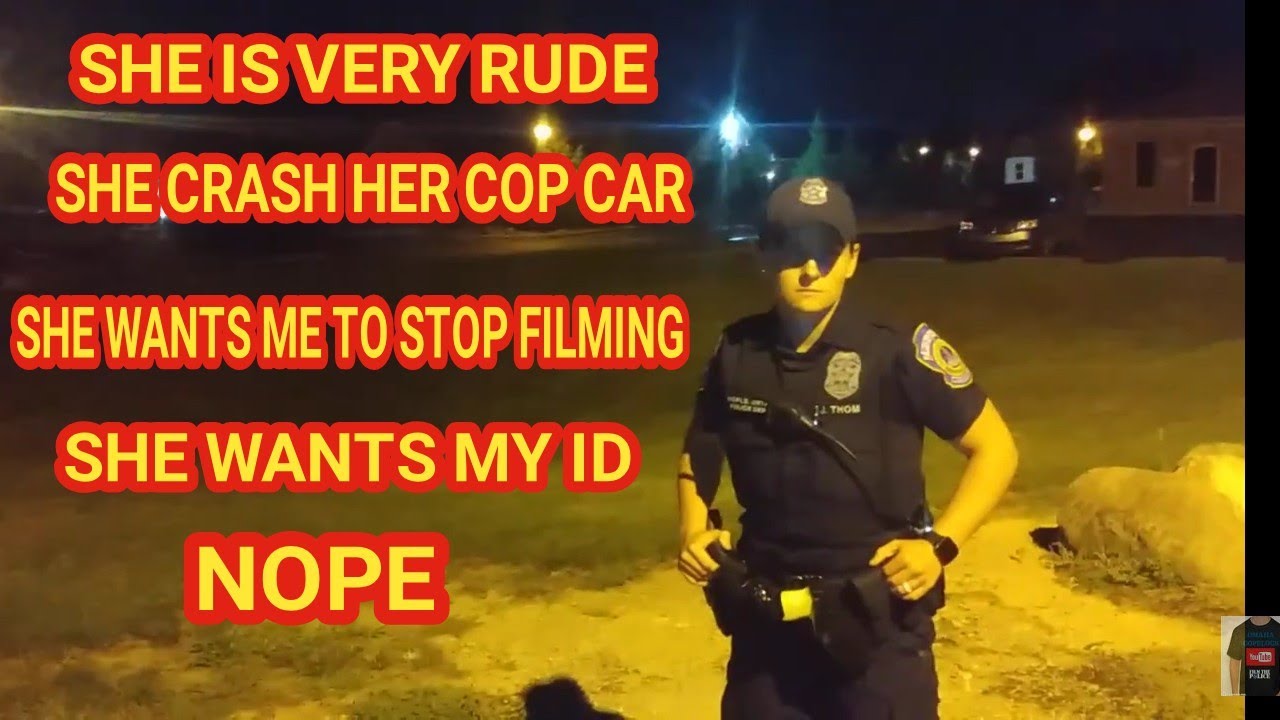 COMPLY OR GO TO JAIL I DON'T ANSWER QUESTIONS FIRST AMENDMENT AUDIT