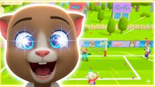 Talking Tom Plays Football Crazy Match