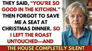 My Son Treated Me Like the Holiday Chef—Until I Vanished on Christmas and Left Them Panicking.