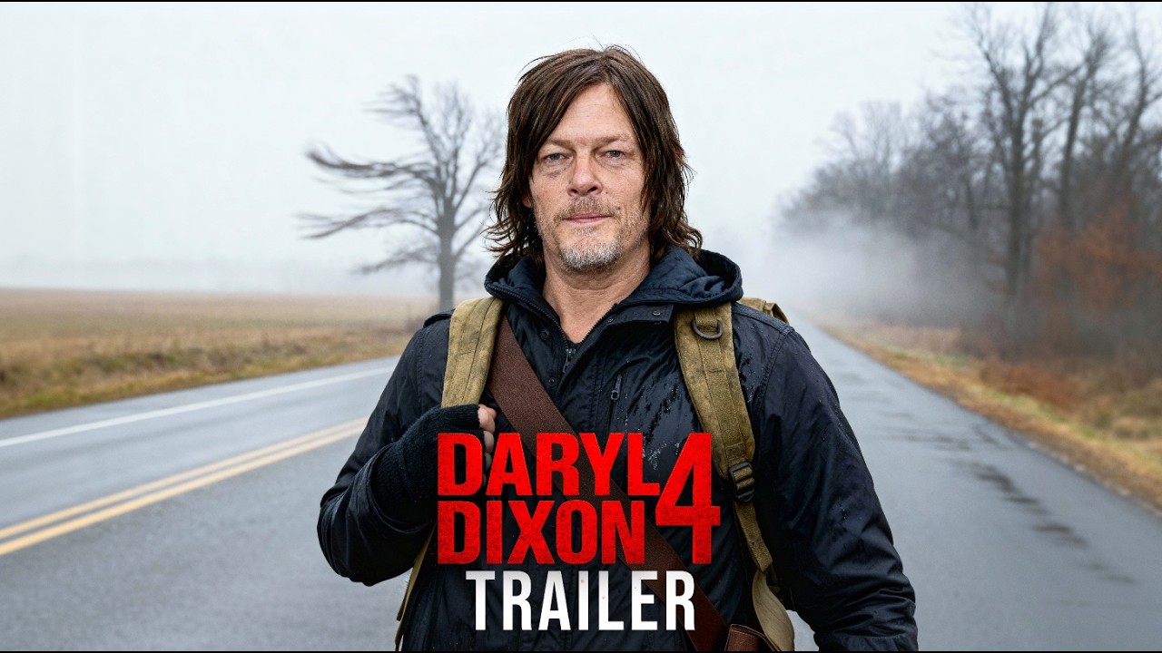 Дэрил Диксон, 4 сезон – «Последняя охота» (2026) | Норман Ридус, Кристен Стюарт | Концепт-тизер