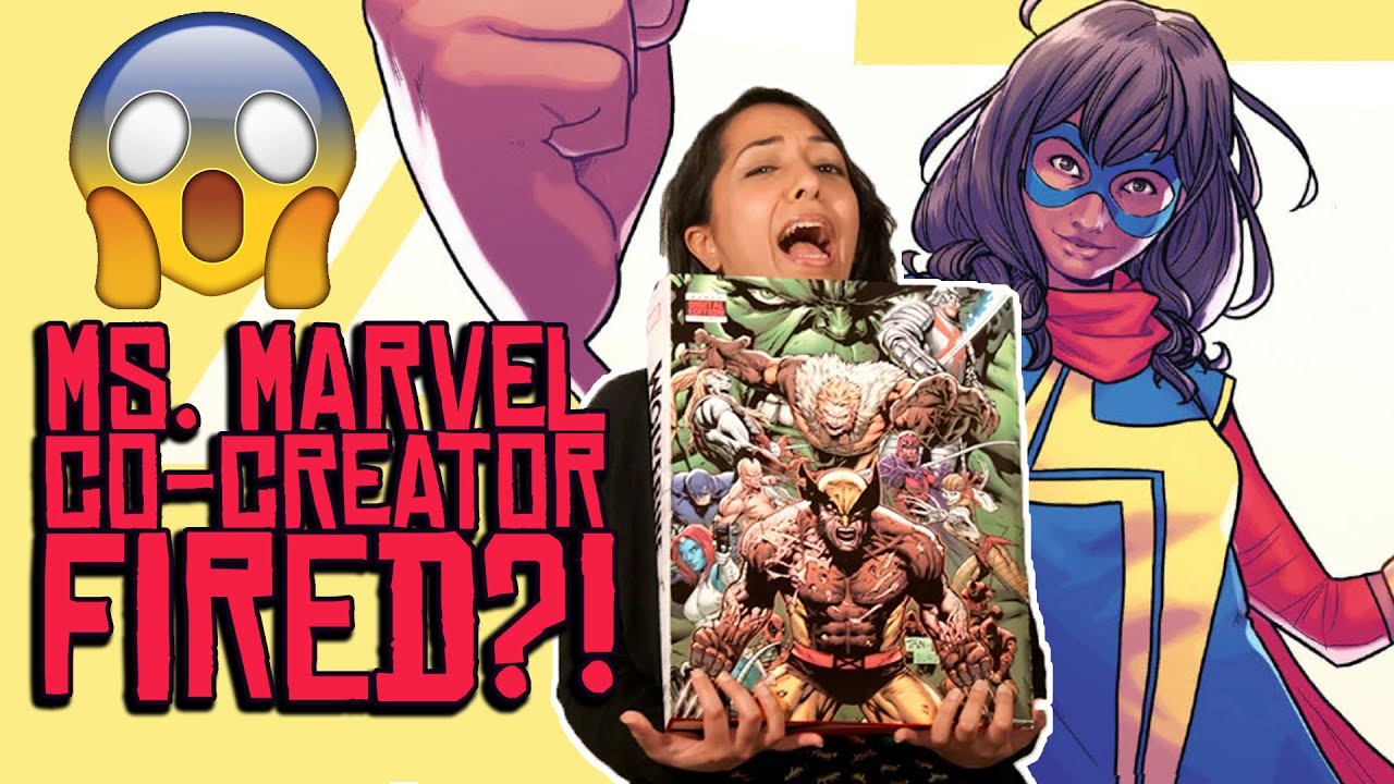 Ms. Marvel Co-Creator Rumored to Be FIRED from Marvel Comics.