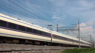 東武100系102F「雅」南栗橋~栗橋通過