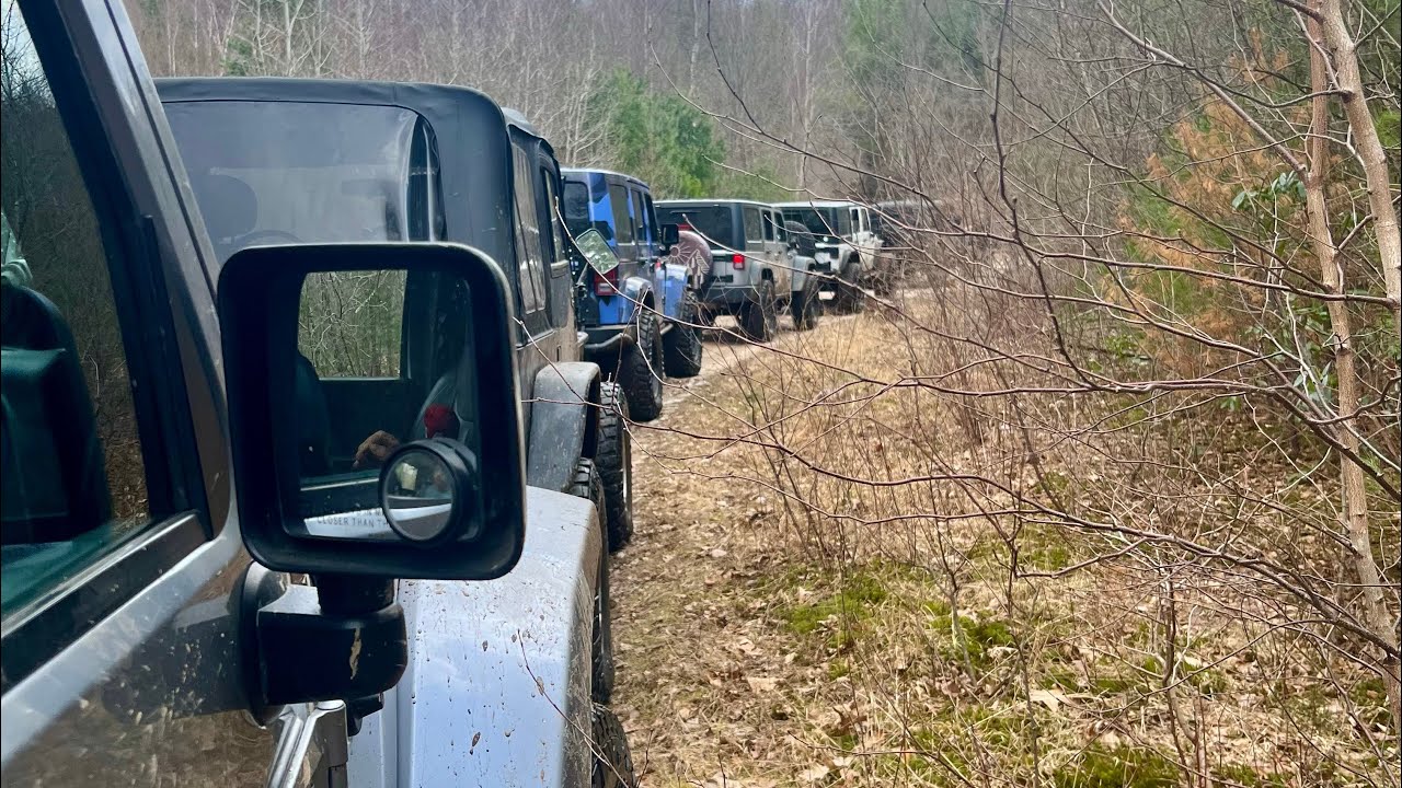 7 jeeps off-roading part 2. 