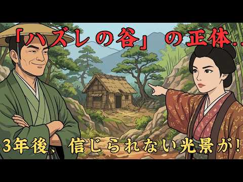 【大逆転】呪われた廃屋に嫁がされた私。見つけた「ハズレの谷」を開拓したら、3年後に莫大な富を積んだ馬車が大行列を作っていました…！| 日本の江戸時代
