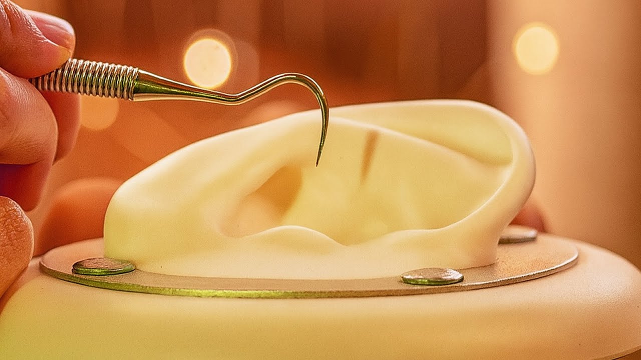 ASMR Шокирующе расслабляющая чистка ушей