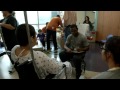 Football team visits children's hospital [Aug. 31, 2012]