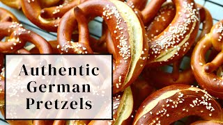 REAL German Pretzels  Best
