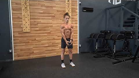 Kettlebell Crush Grip Bicep Curls