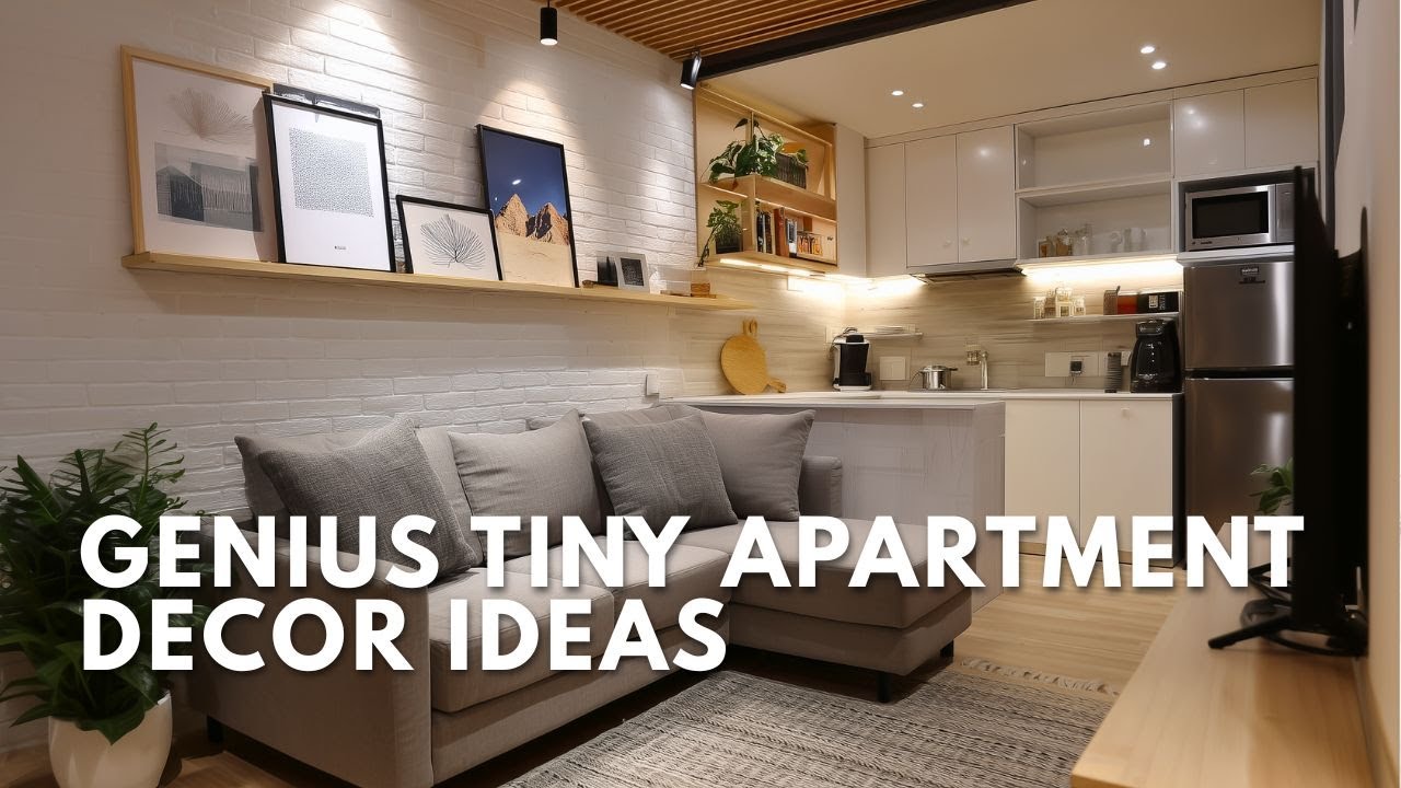 Genius Tiny Apartment Decor Ideas That Transform Small Homes Into Functional and Modern Spaces