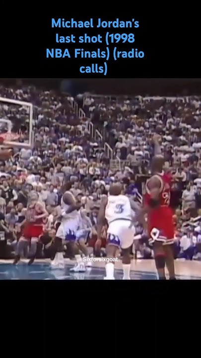 michael jordan last shot 1998