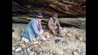 Casting Raw Lead Into Nessesaries For Flintlocks