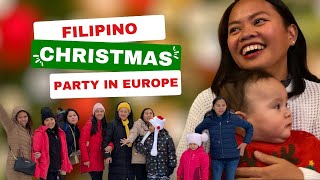 How Filipinos celebrate Christmas here in Europe | Filipinos of Slovakia first ever Christmas Party