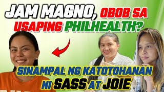 LAUGH TRIP: JAM MAGNO, HINDI NA INTINDIHAN ANG ISYUNG PHILHEALTH | SINUPLAK NI SASS AT JOIE