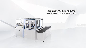 #HXCP HX36 Multifunctional Automatic Hardcover Case Making Machine