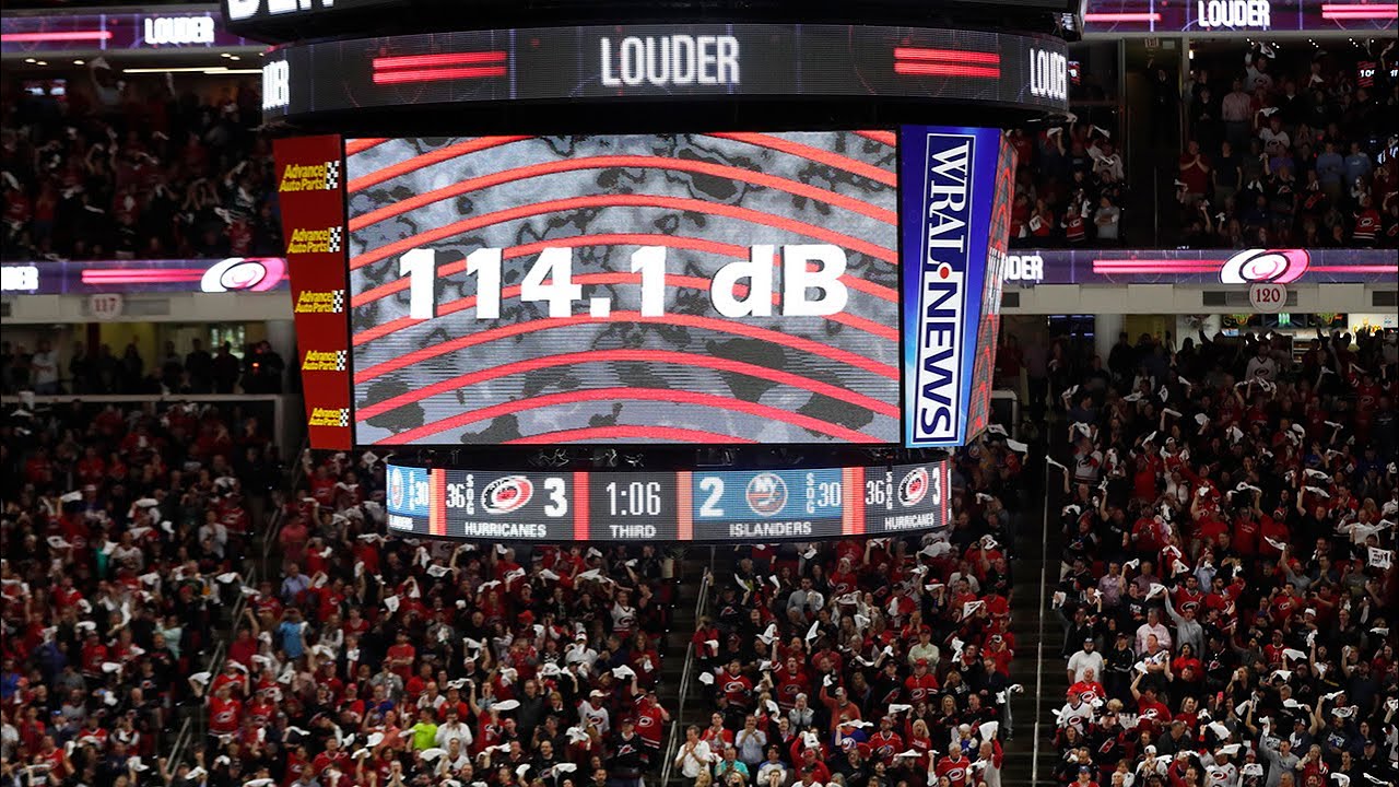 How loud is it in the 'loudest house' in the NHL? YouTube