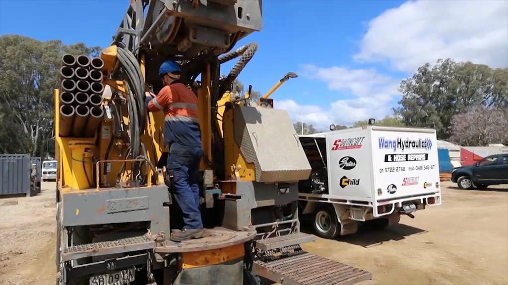 hydraulic breakers Benalla Wang Hydraulics & Hose Repairs YouTube
