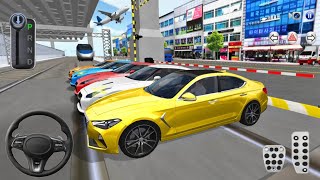 New Yellow Mercedes G63 & Supercars Vs Bullet Train - 3D Driving Class 2026 - Android Gameplay🎮 screenshot 1