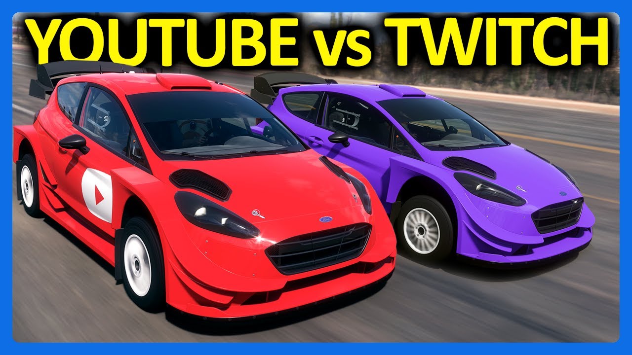 Forza Horizon 5 : YouTube vs Twitch Challenge!!