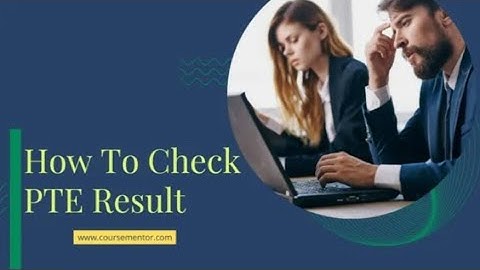 pte result check online || Pearson Test Of English