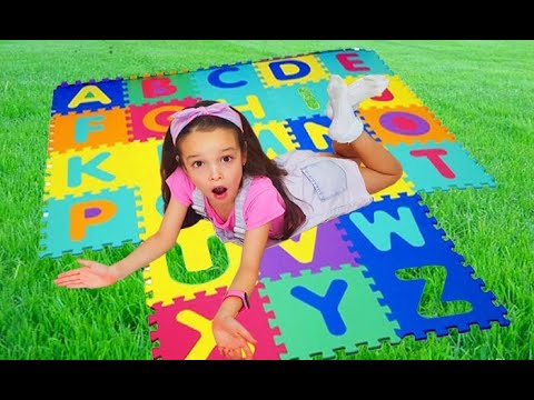 Nursery Rhymes & Kids ABC Phonics Songs with funny Milana and Aaron: