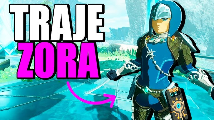 Secretos y Trucos Zelda of the Wild #19 | Como conseguir la armadura Zora más rápido) - YouTube