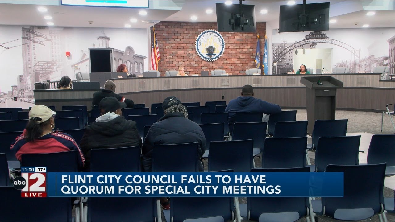 Flint City Council fails to have quorum for Wednesday's special ...