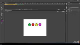 4. Shape Tween - Light Display - Adobe Animate - Digital Student Online School