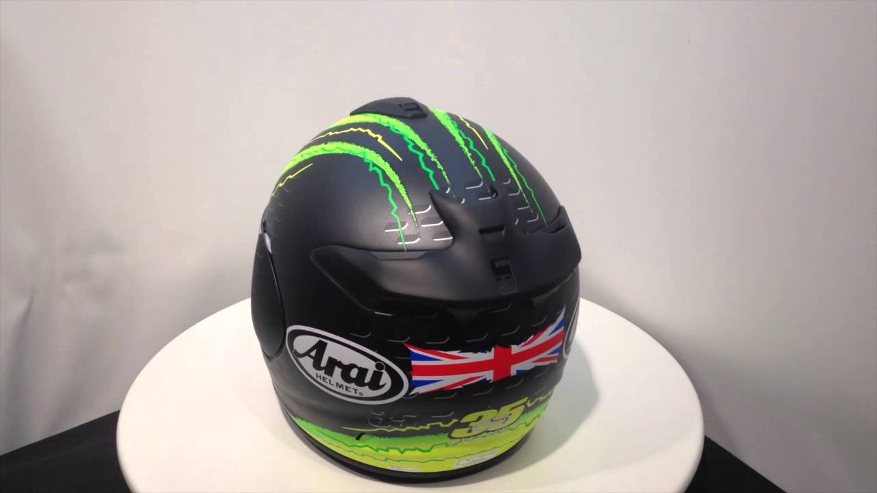 Casco Arai Rx-7v Crutchlow Yellow 