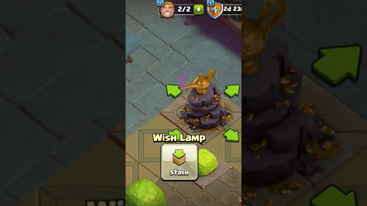 НОВОЕ УКРАШЕНИЕ В ВИДЕ ЛАМПИНЫ ЖЕЛАНИЙ🤩 | CLASH OF CLANS 2026 