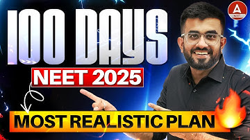 100 Days Most REALISTIC STUDY Plan | NEET 2025 | SURPRISE INSIDE | Nitesh Devnani