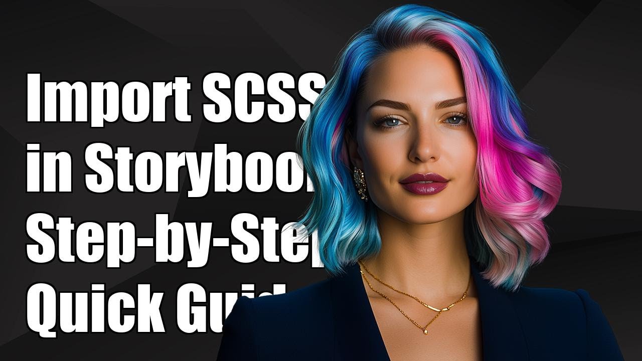 How to Import SCSS Files in Storybook: A Step-by-Step Guide - YouTube