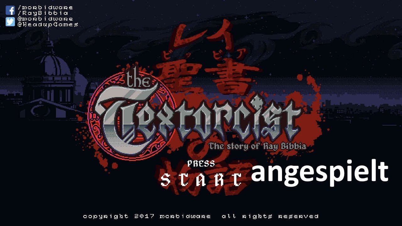 The Textorcist angespielt: Kugelhagel-Tipperei (Deutsch German Gameplay)