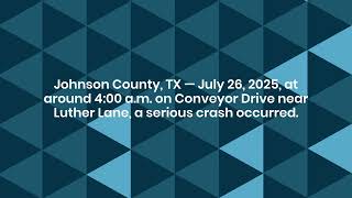 Rene Gonzalez Injured in Single-car Accident in Burleson, TX