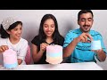 تحدي الاكل العملاق ضد متوسط ضد صغير شفا Big Vs Mid Vs Small Food Challneg