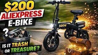 How good is a $200 500w AliExpress E bike.