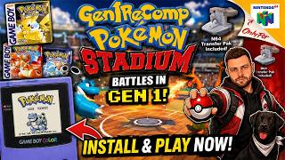 How To Get POKEMON STADIUM 3D Battles in GEN 1 RECOMP! THIS IS EPIC!! screenshot 3
