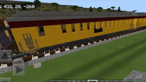 Minecraft Chessie System passenger cars tutorial