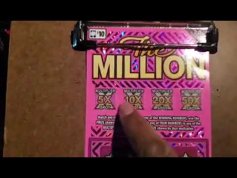 FUN SCRATCH💲💲 WITH THE MILLION & INSTANT MILLIONS SCRATCH OFF TICKETS‼💰🤑